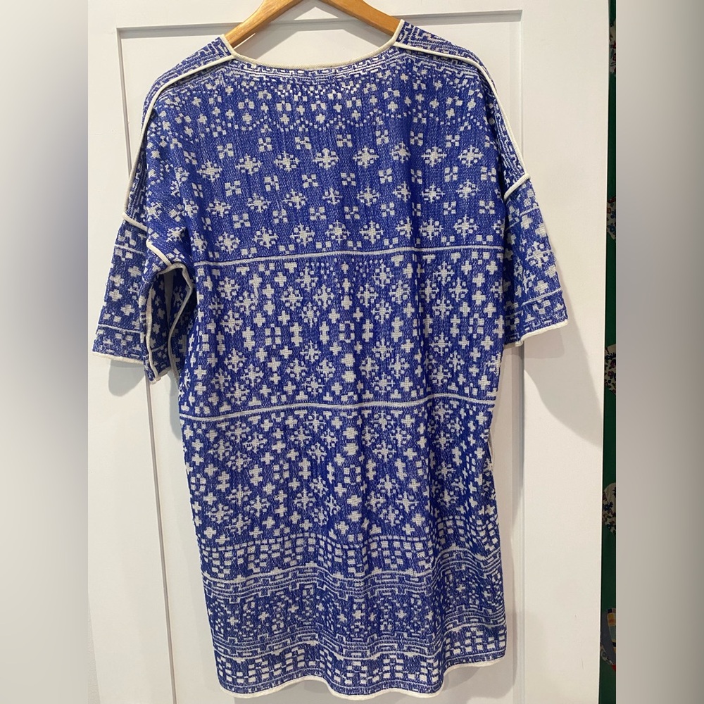 Isabel Marant Étoile Beverly Embroidered Tunic Dress Medium - Picture 5 of 14
